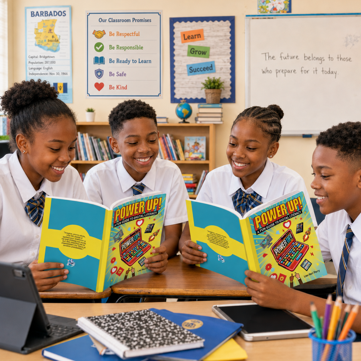 POWER UP! A FUN GUIDE TO DIGITAL LITERACY - DIGITAL LITERACY WORKBOOK LEVEL 1
