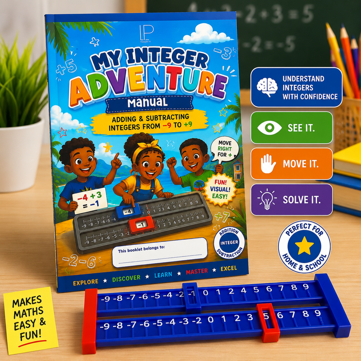 Math Box (Integer Addition & Subtraction)